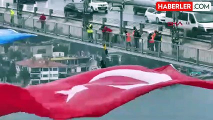 8 Mart Dünya Kadınlar Günü'nde kadın komandolar 15 Temmuz Şehitler Köprüsü'nden halatla indi