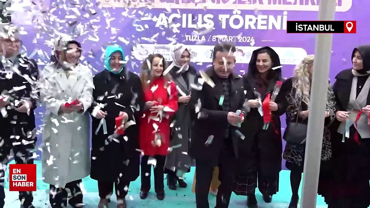 Tuzla Belediyesi Kadın Girişimcilik Merkezi 8 Mart Dünya Kadınlar Günü’nde açıldı