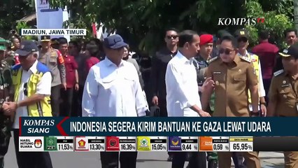 Télécharger la video: Indonesia Segera Kirim Bantuan ke Gaza Lewat Udara, Begini Kata Jokowi