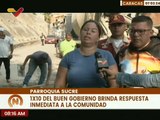1x10  continúa con la rehabilitación de vialidad y embaulamiento de quebradas en Caracas