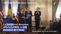 La Suède devient officiellement le 32e membre de l'Otan