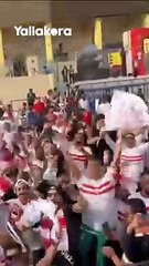 أوووه زملكاوي".. أجواء رائعة لجماهير الزمالك خارج ملعب الأول بارك قبل لقاء الأهلي"