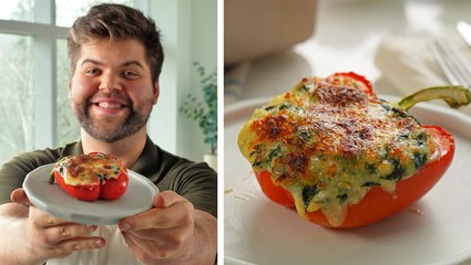 Delicious Spanakopita Stuffed Peppers: A Greek Spin on Classic Comfort Food 🫑