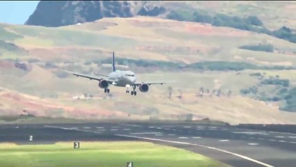 Madeira: l’aereo ha un guasto al motore e rimbalza sulla pista