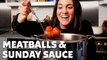 How to Make Italian Sunday Sauce and Meatballs