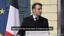 Macron: aborto sia iscritto in Carta dei diritti fondamentali Ue