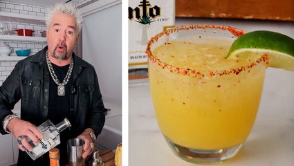 How to Make Guy Fieri’s Roasted Pineapple Habanero Margarita