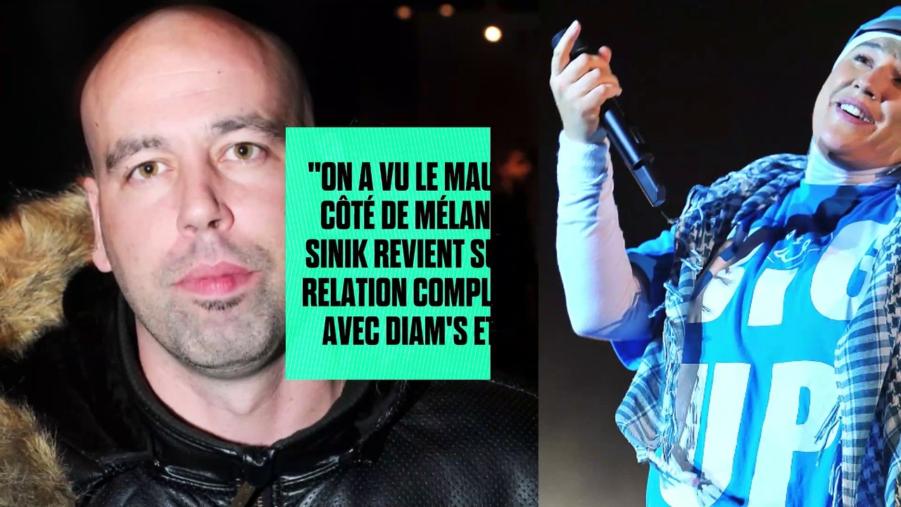 "On a vu le mauvais côté de Mélanie" : Sinik revient sur sa relation compliquée avec Diam's et la cassure entre eux