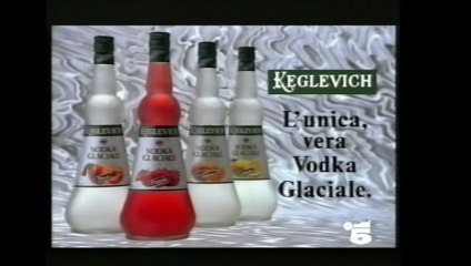 Pubblicità/Bumper anno 1994 Canale 5 - Vodka Keglevich
