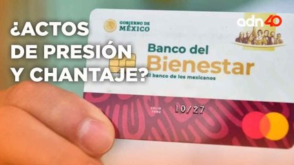 Programas sociales, ¿acto de presión y chantaje para su uso electoral?