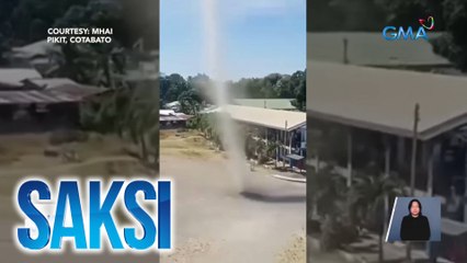 Alimpuyo o whirlwind, magkahiwalay na nabuo sa Cotabato | Saksi