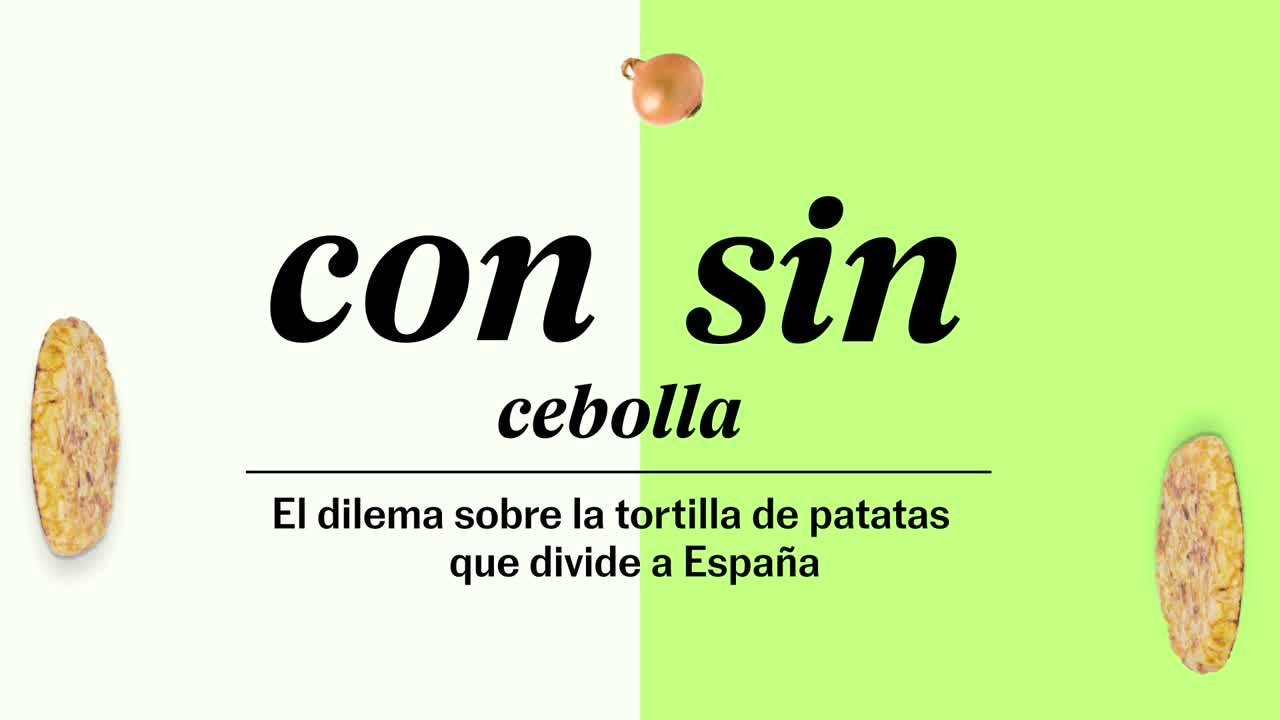 Tortilla con o sin cebolla