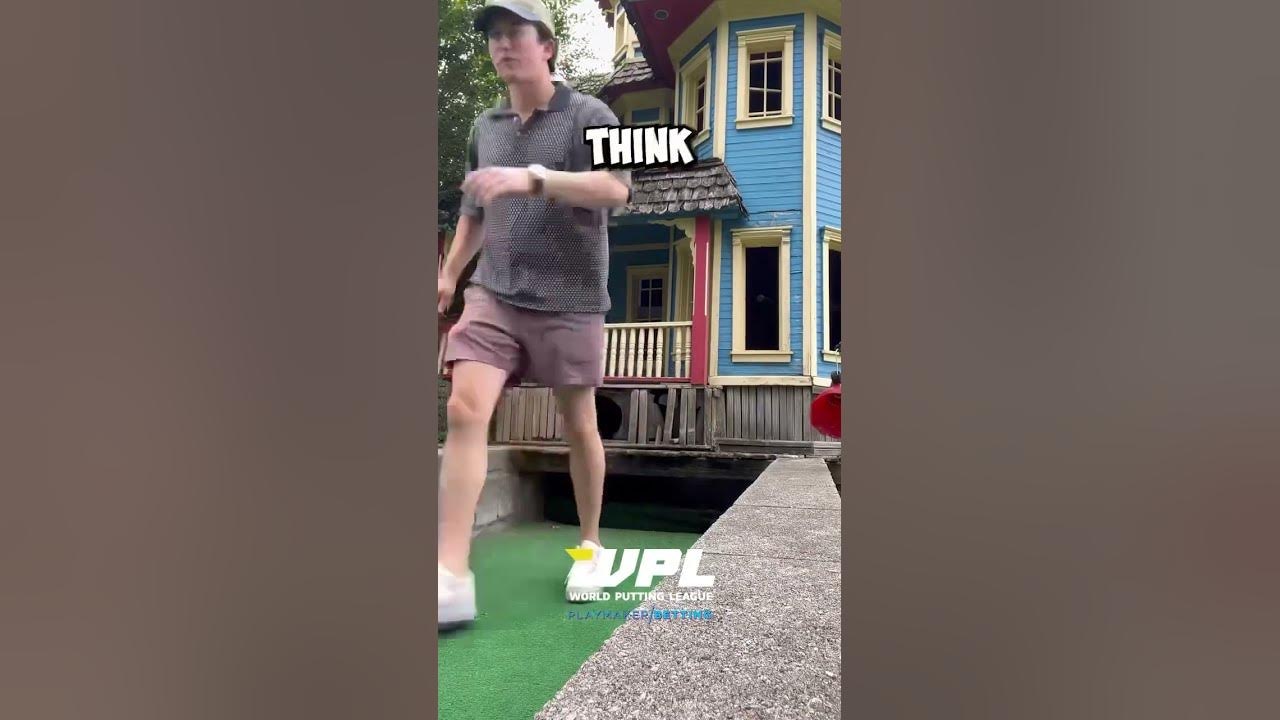 Safe to say Andy did not make the cut for tomorrow’s @worldputtingleague event