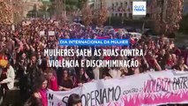 Greves e marchas contra a discriminação marcam Dia Internacional da Mulher em vários países do mundo