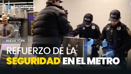 La Guardia Nacional refuerza la seguridad en el metro de Nueva York