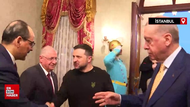 Cumhurbaşkanı Erdoğan, Ukrayna Devlet Başkanı Zelenskiy ile görüştü