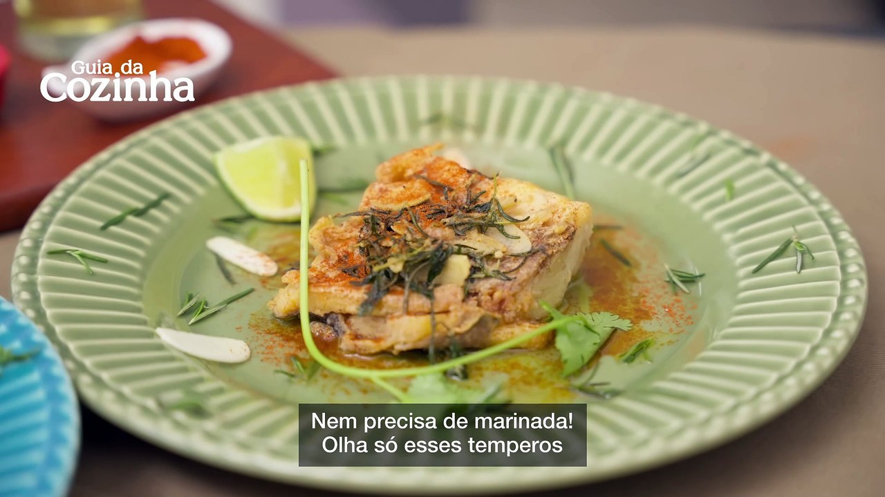 Sem marinada: aprenda a temperar bacalhau