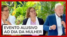 Em almoço com ministras, Lula diz que mulheres não devem se 'contentar com o que já conquistaram'
