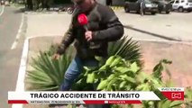 Un joven murió al chocar su carro contra un poste en el norte de Bogotá