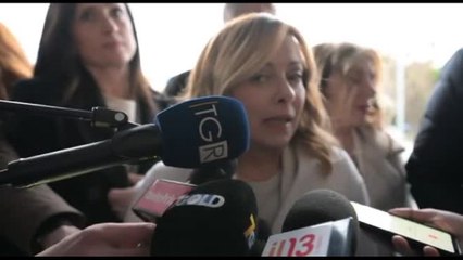 Dossierqggio, Meloni: auspico che il Parlamento approvi presto norme