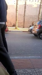 السير على الطرق شوارع المغرب كيف تسير على الرصيف