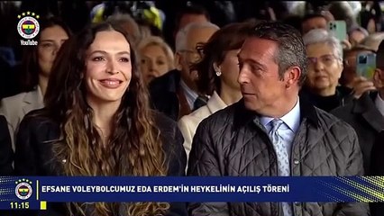 Ali Koç o söz üzerine Eda Erdem'e bakakaldı