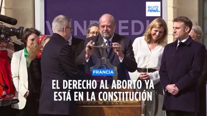 Ya está publicado en la Constitución francesa el derecho al aborto