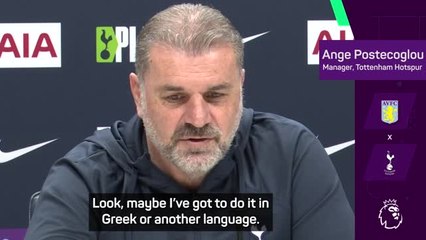 Postecoglou's 'heart would be bursting' if Spurs reached Europe