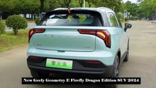 Introduced on March 7 with a Range of 301 Km , New Geely Geometry E Firefly Dragon Edition SUV 2024
