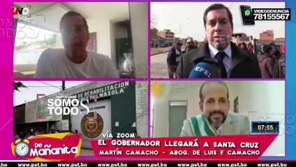 "EL DOMINGO LLEGA LUIS FERNANDO CAMACHO"