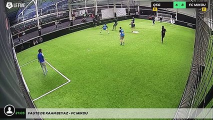Faute de Kaan BEYAZ - FC MIKOU