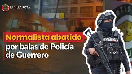 Estudiante de Ayotzinapa abatido por balas de Policía de Guerrero