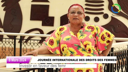 [#Reportage] Gabon : célébration de la Journée internationale des droits des femmes 2024 au Sénat