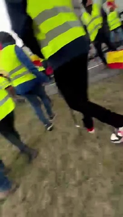 Protestas del campo en la A-6