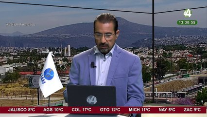 Fernando Monreal Mendoza explica que construyen cárcamo junto al Lago de Chapala