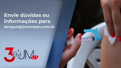 Vacina contra dengue tem duas doses com intervalo de 90 dias