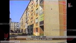 BAIA MARE 2000 - Blocuri în paragină pe strada Melodiei