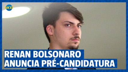 Renan Bolsonaro lança pré-candidatura para vereador
