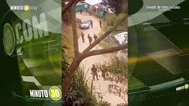 Ya no hay respeto Presuntos guerrilleros detonan granada contra el Ejército para evitar ser detenidos