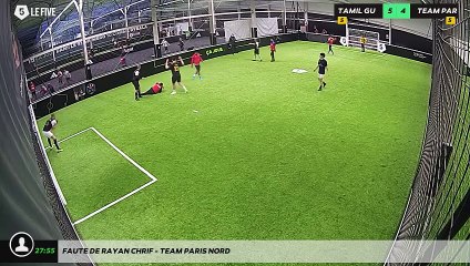 Faute de Rayan CHRIF - TEAM PARIS NORD