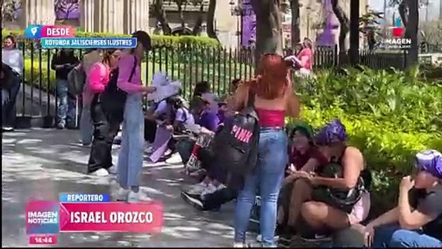 Dos manifestaciones se tiene preparadas en el 8M | Imagen Noticias GDL con #FabiolaAnaya