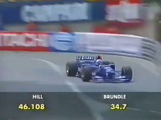 Download Video: F1 – Martin Brundle (Ligier Mugen-Honda V10) lap in qualifying – Monaco 1995