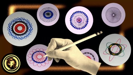  HOW TO DRAW 9 nice figures using a 0.5mm marker and a spirograph? 