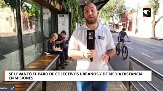Se levantó el paro de colectivos urbanos y de media distancia en Misiones