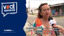 Administradora Edilene Barros cobra soluções para esgotos a céu aberto na Augusto Montenegro, em Belém