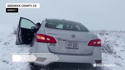 Historic snow buries the High Plains
