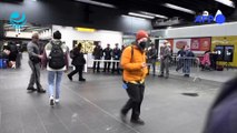 Despliegan policía y guardia nacional en metro de Nueva York para combatir inseguridad