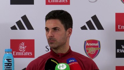 Arteta on title race with Liverpool and Man City