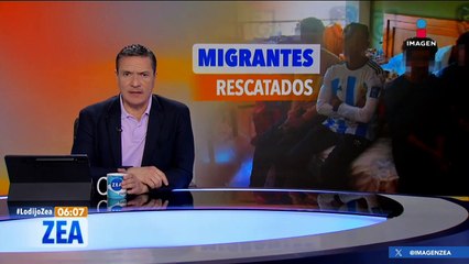 Rescatan a 29 migrantes en la Col. Doctores, CDMX