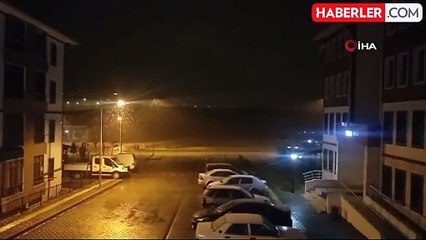 Mart ayında Eflani ilçesinde kar yağışı